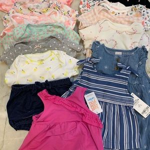 6-9 Month Lot Bodysuits & More!